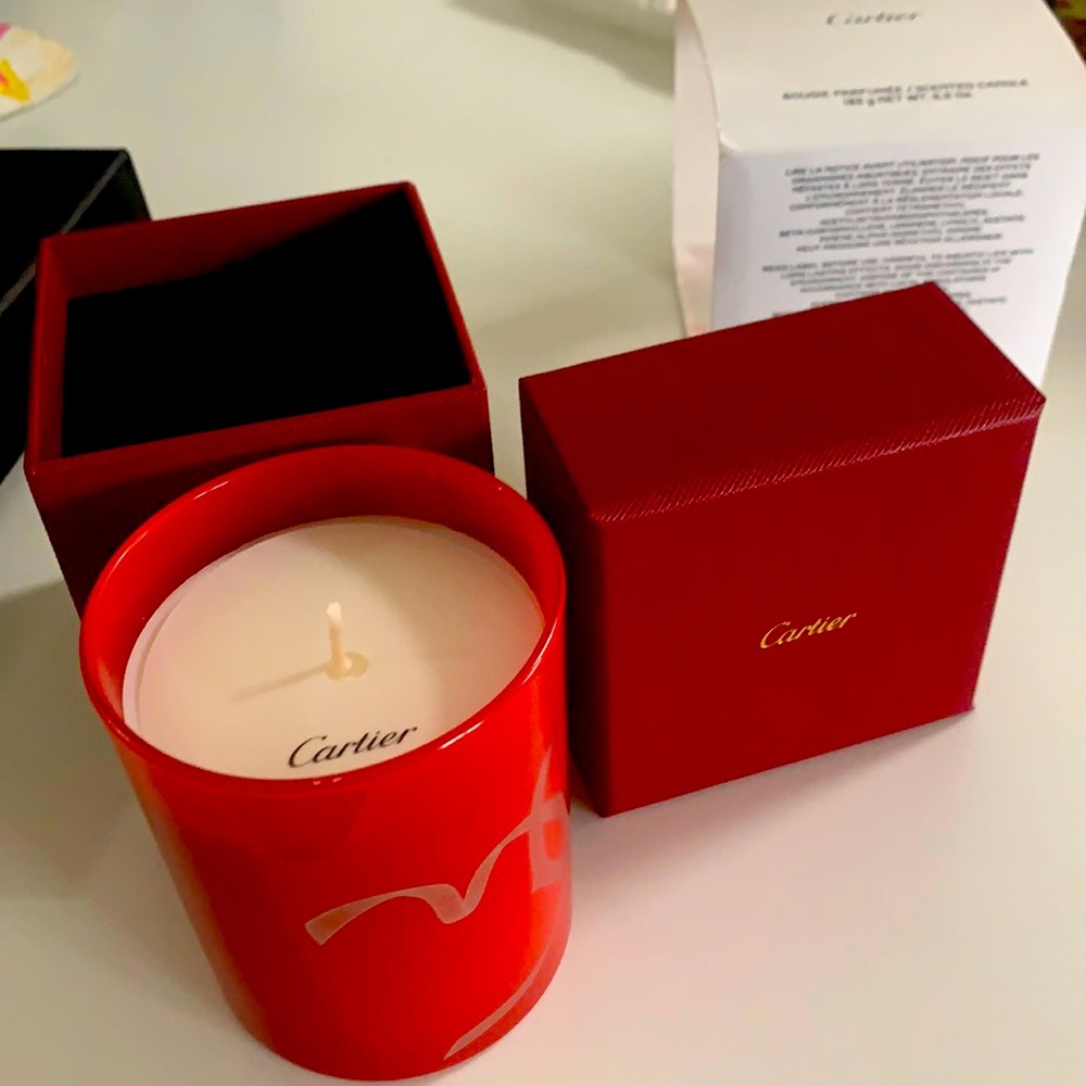 Cartier scented candle